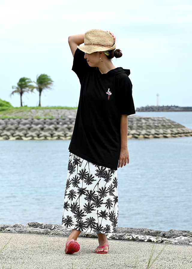 フード付き
