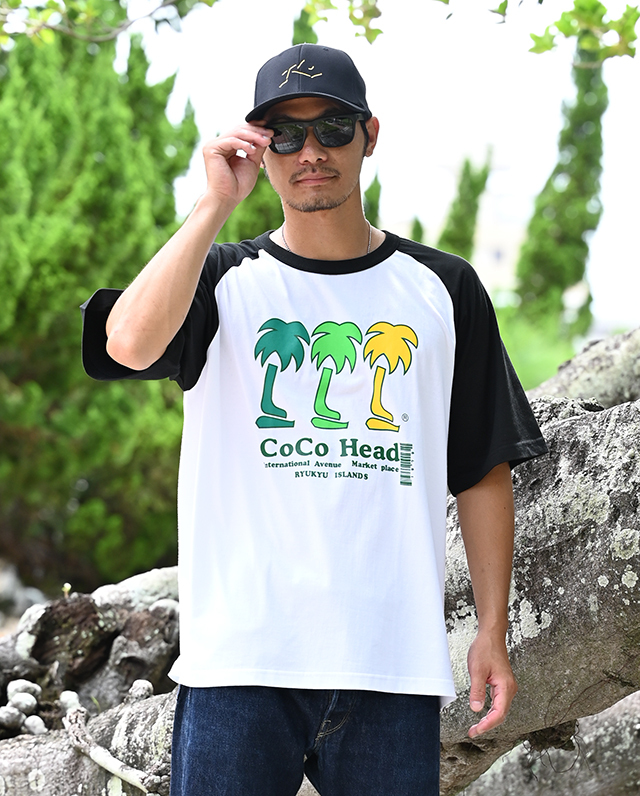 CoCo Head ラグラン半袖Tシャツ