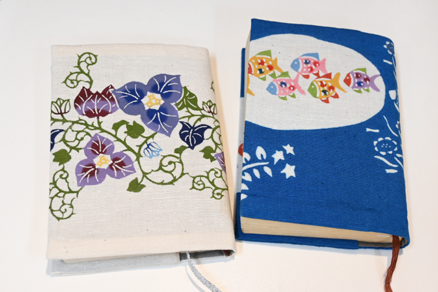 本染ブックカバー